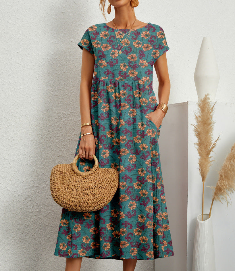 Deborah – Florales Sommerkleid mit Vintage-Charme