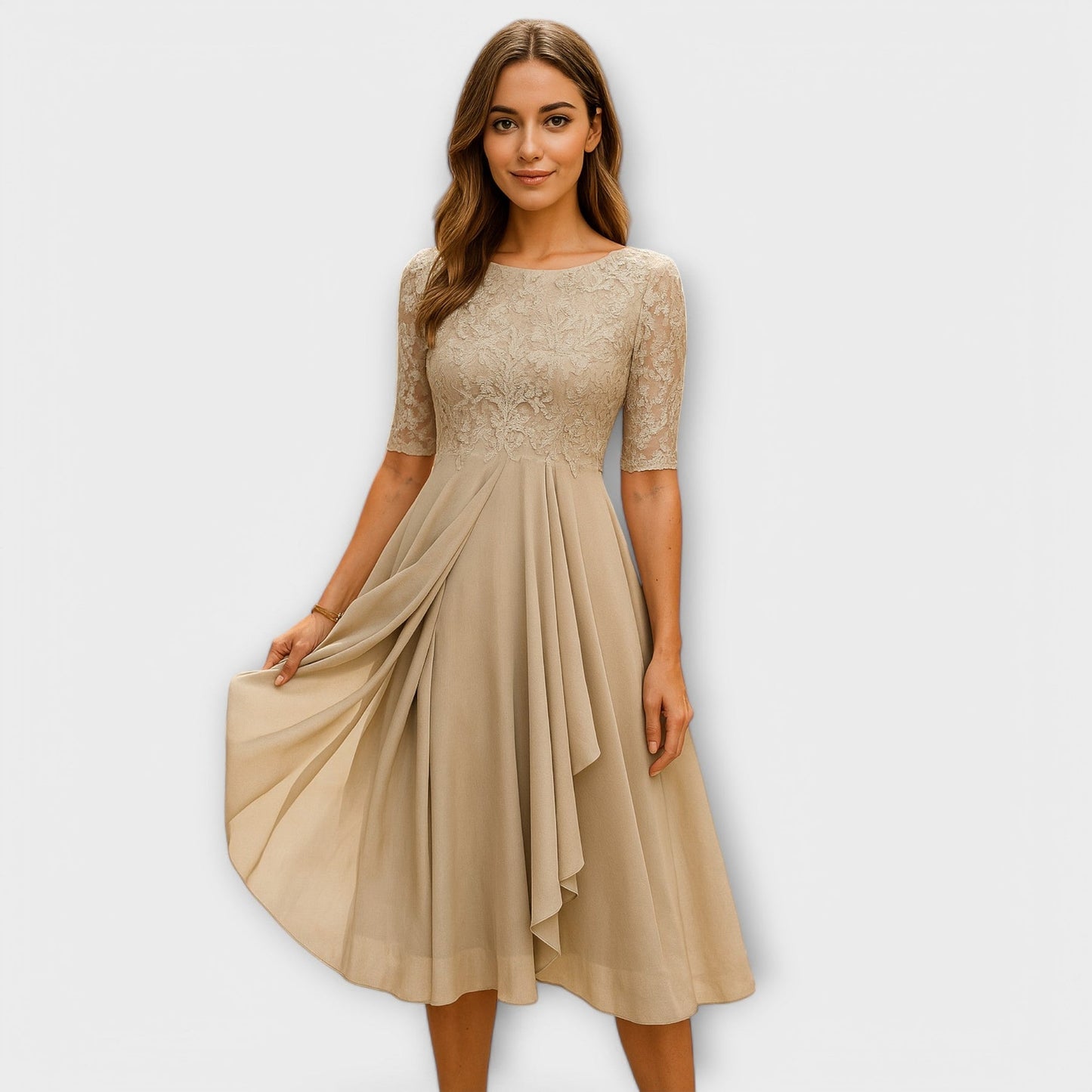 Martyna – Elegantes Midikleid