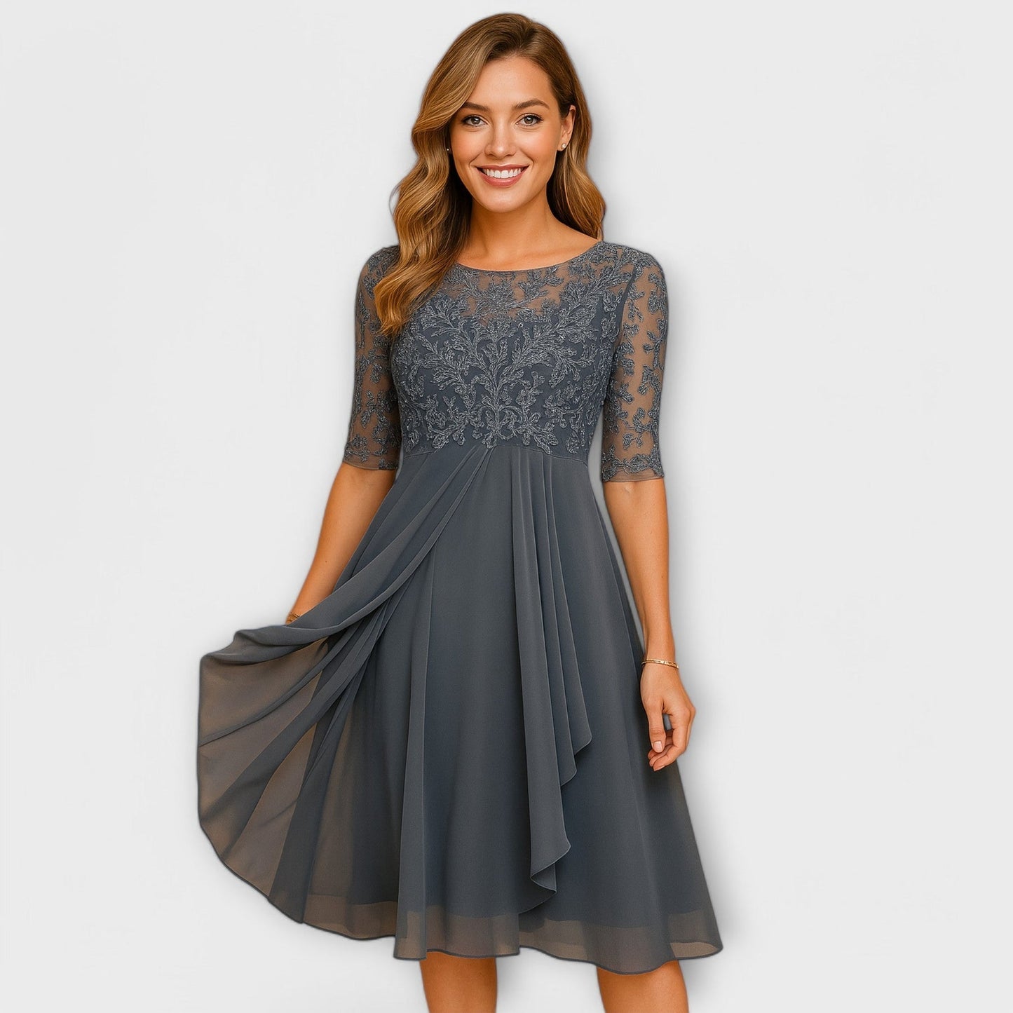 Martyna – Elegantes Midikleid