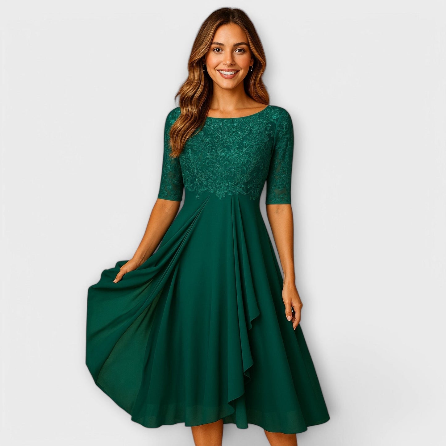 Martyna – Elegantes Midikleid
