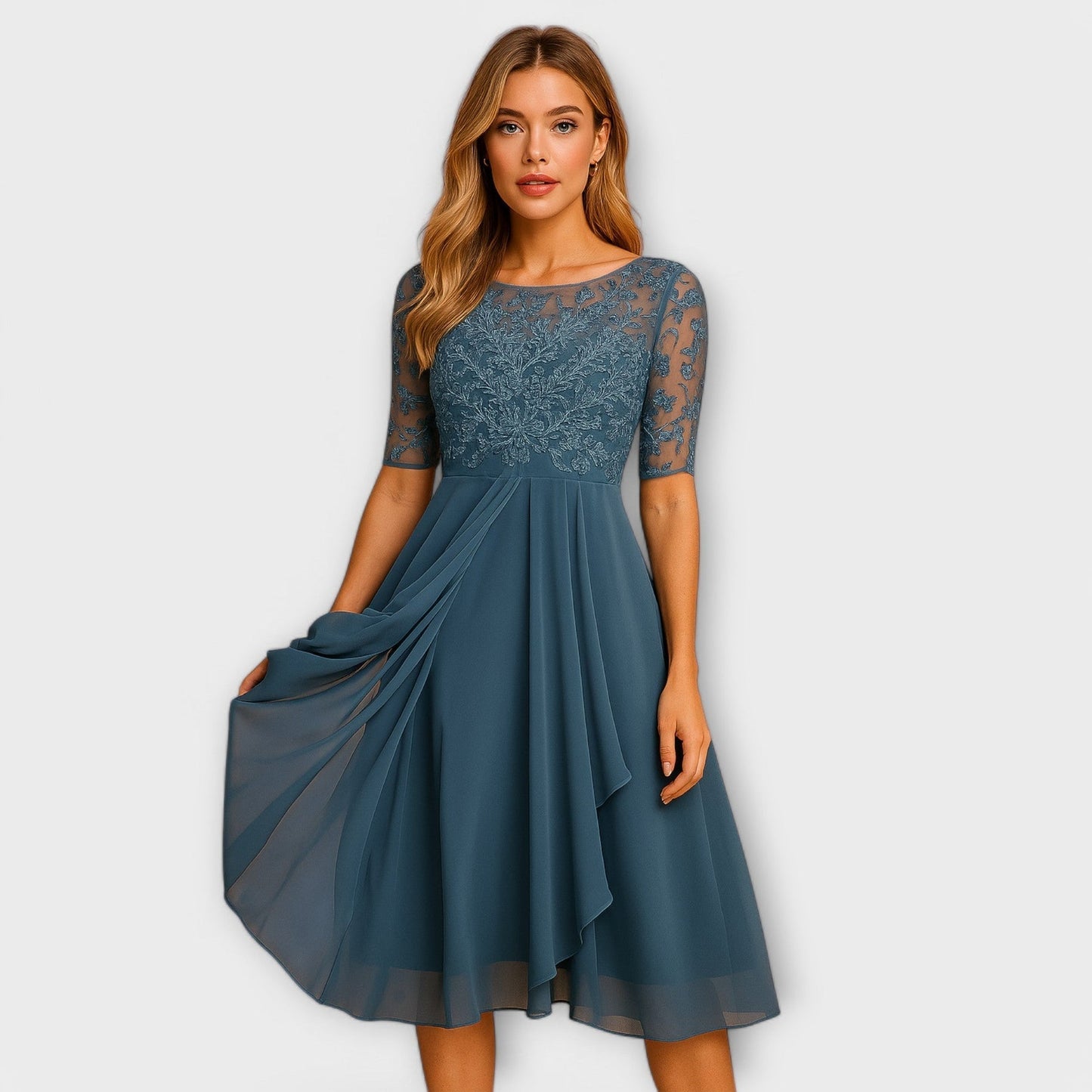 Martyna – Elegantes Midikleid