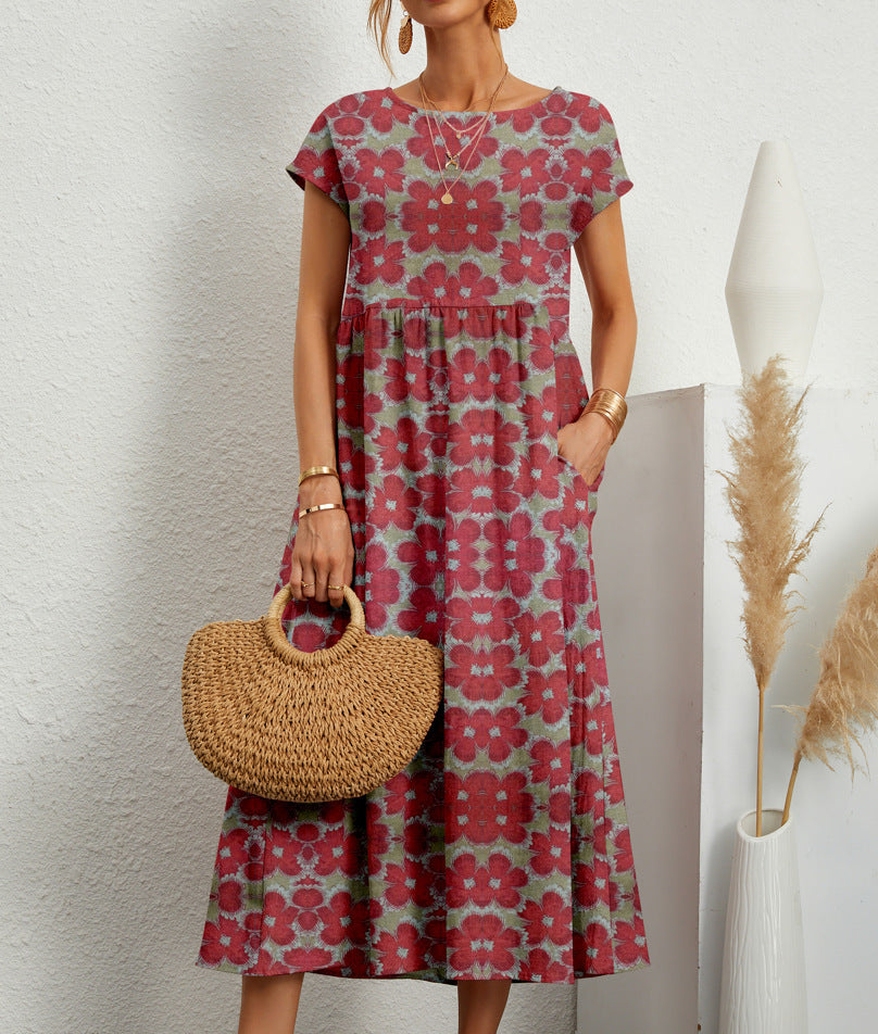 Deborah – Florales Sommerkleid mit Vintage-Charme