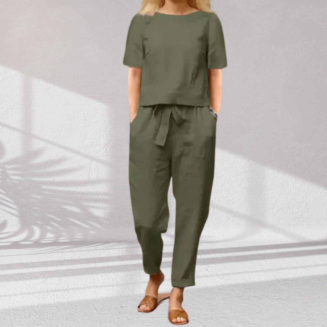 Vendela – Elegantes 2-teiliges Sommer-Set für Damen