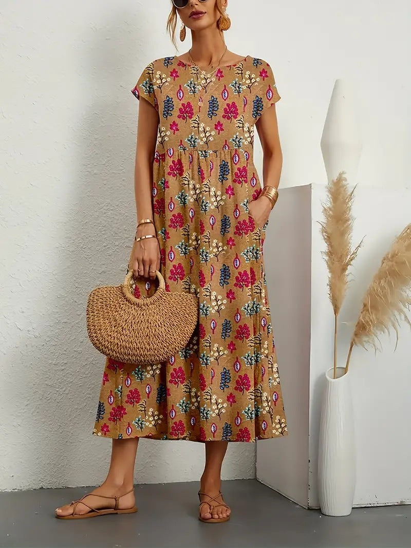 Deborah – Florales Sommerkleid mit Vintage-Charme
