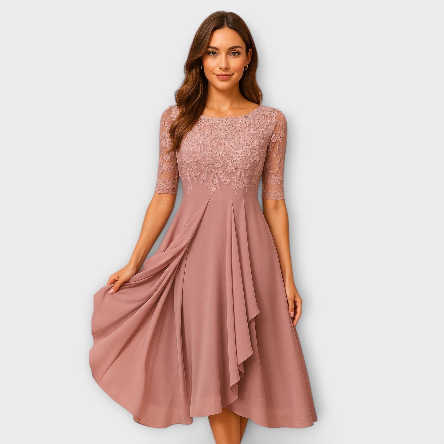 Martyna – Elegantes Midikleid