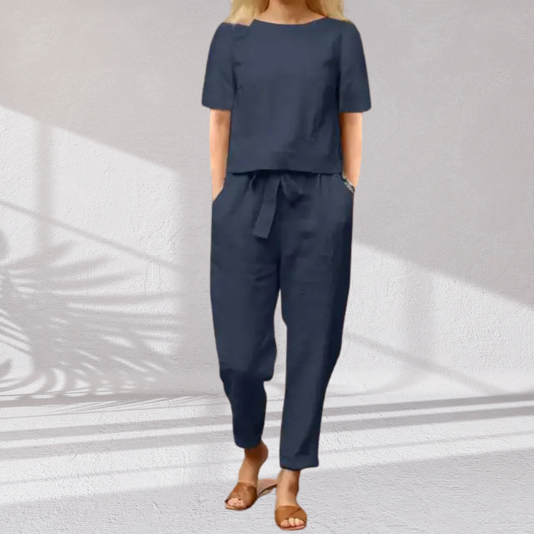 Vendela – Elegantes 2-teiliges Sommer-Set für Damen