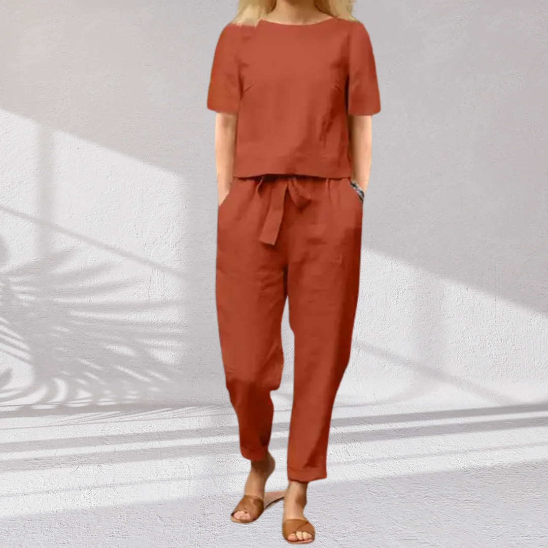 Vendela – Elegantes 2-teiliges Sommer-Set für Damen