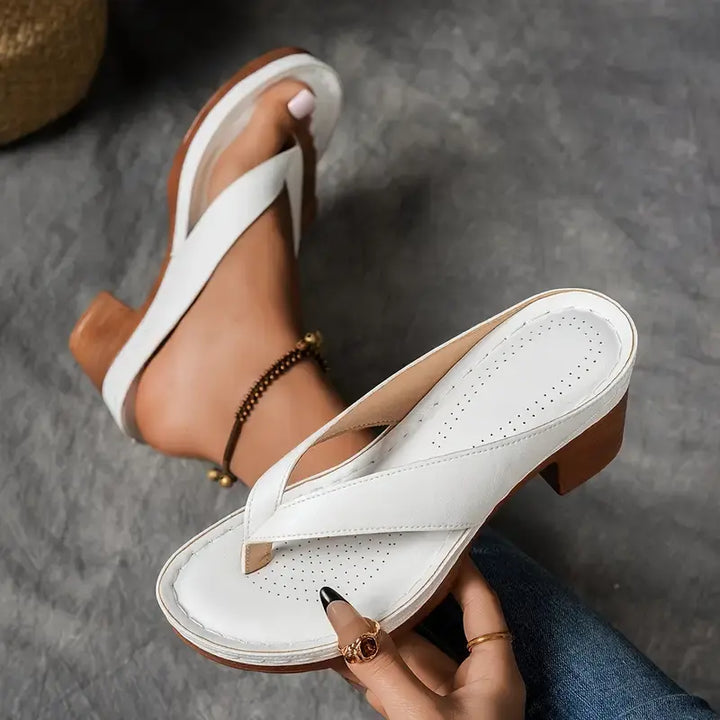 Cinzia – Bequeme Sandalen mit Blockabsatz