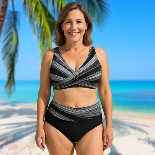 Melanie – Formender Sommerbikini mit Farb-Statement