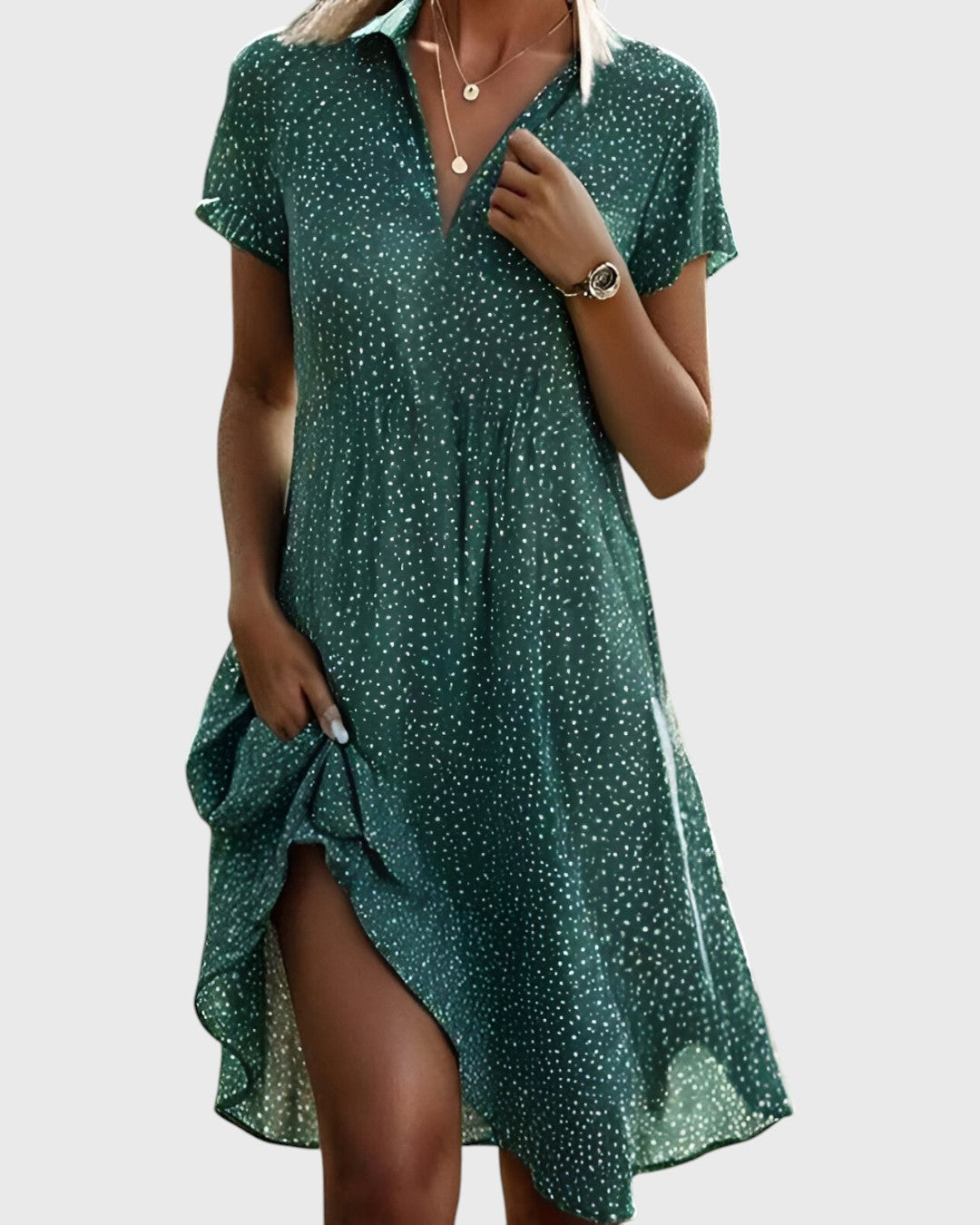 Juliette – Midikleid mit Punkten und femininer Leichtigkeit