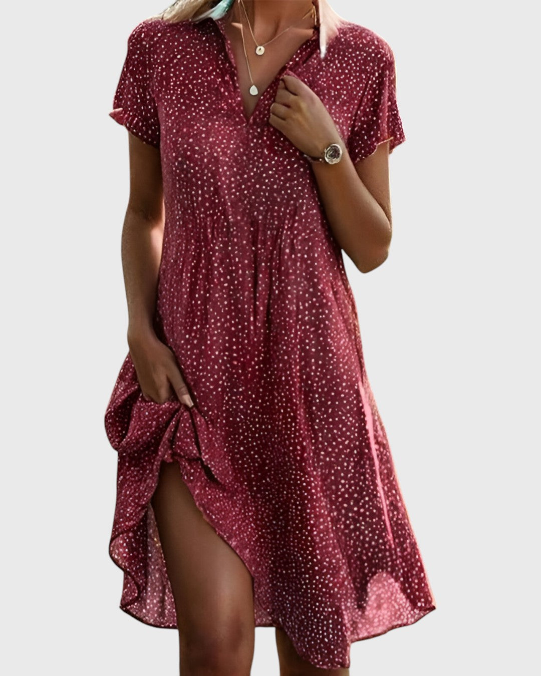 Juliette – Midikleid mit Punkten und femininer Leichtigkeit